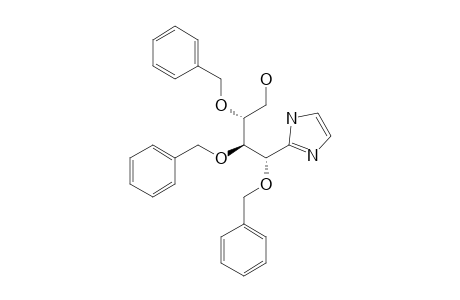 (2R,3R,4S)-2,3,4-TRIS-(BENZYLOXY)-4-(1H-IMIDAZOL-2-YL)-BUTAN-1-OL