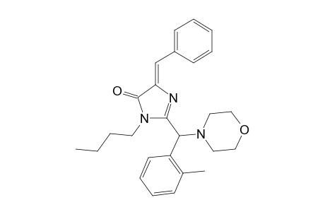 4-Benzylidene-1-butyl-2-[morpholino(o-tolyl)methyl]-1H-imidazol-5(4H)-one