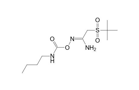 O-(butylcarbamoyl)-2-(tert-butylsulfonyl)acetamidoxime