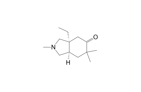 3a-Ethyl-2,6,6-trimethyl-cis-perhydroisoindol-5-one