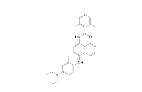 Benzamide, N-[4-[[4-(diethylamino)-2-methylphenyl]amino]-1-naphthalenyl]-2,4,6-trimethyl-