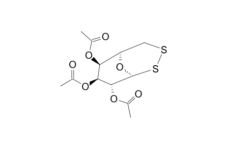 (1S,5S,6R,7S,8R)-6,7,8-TRIACETOXY-9-OXA-2,3-DITHIABICYCLO-[3.3.1]-NONANE