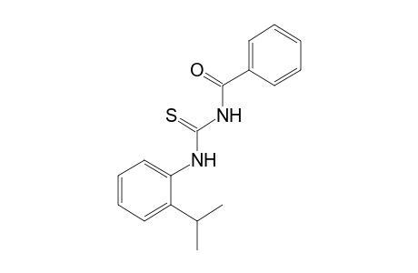 1-benzoyl-3-(o-cumetnyl)-2-thiourea