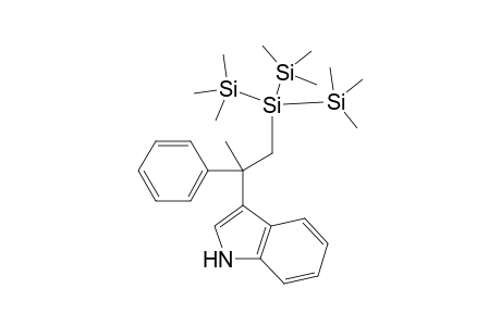 3-(1-(1,1,1,3,3,3-hexamethyl-2-(trimethylsilyl)trisilan-2-yl)-2-phenylpropan-2-yl)-1H-indole