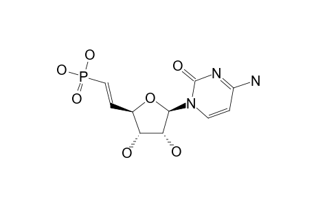 [1'-(5',6'-DIDEOXY-BETA-D-RIBO-5'-HEXENOFURANOSYL)-CYTOSYL]-6'-PHOSPHONIC-ACID