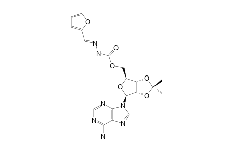 5'-[3''-(2'''-FURYLIDEN)-CARBAZOYL-CARBAZOYL]-2',3'-ISOPROPYLIDENADENOSINE