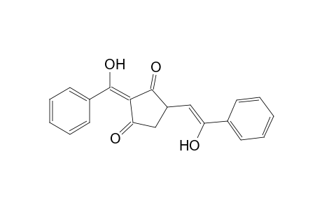 2-(1-hydroxy-1-phenylmethylene)-4-(2-hydroxy-2-phenylethenyl)cyclopentane-1,3-dione