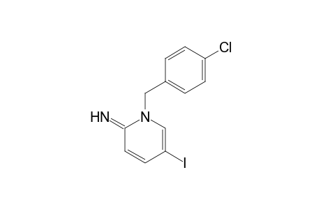 1-(4-Chlorobenzyl)-2(1H)-imino-5-iodopyridine