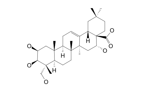 POLYGALACIC-ACID;2-BETA,3-BETA,16-ALPHA,23-TETRAHYDROXY-OLEAN-12-EN-28-OIC-ACID