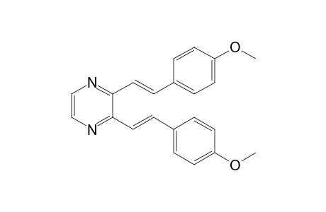 2,3-Bis(4-methoxystyryl)pyrazine