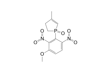 1-(3'-METHOXY-2',6'-DINITROPHENYL)-3-METHYL-2-PHOSPHOLENE-1-OXIDE