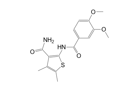 2-[(3,4-dimethoxybenzoyl)amino]-4,5-dimethyl-3-thiophenecarboxamide