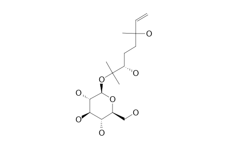 6,7-DIHYDROXY-DIHYDROLINALOOL-7-O-BETA-GLUCOPYRANOSIDE