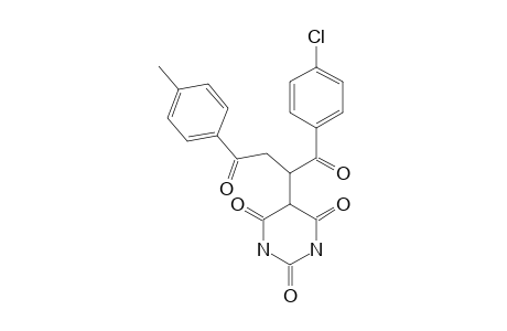 5-[1'-(4-CHLOROBENZOYL)-2'-(4-METHYLBENZOYL)-ETHYL]-PYRIMIDINE-2,4,6-TRIONE