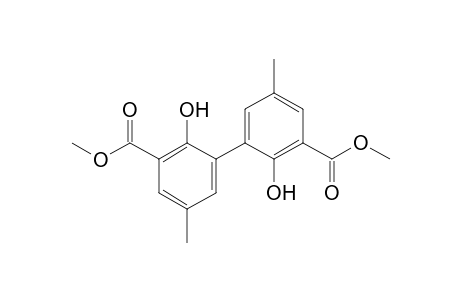 Dimethyl 2,2'-dihydroxy-5,5'-dimethylbiphenyl-3,3'-dicarboxylate