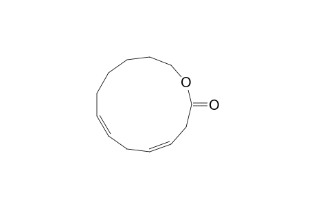 (4Z,7Z)-1-oxacyclotrideca-4,7-dien-2-one