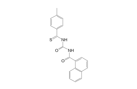 1-(1-naphthoyl)-3-(thio-p-toluoyl)urea