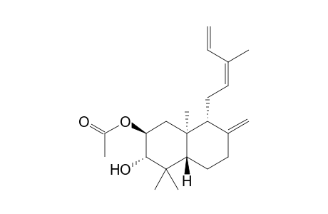 ent-2.alpha.-Acetoxylabda-8(17),12Z,14-trien-3.beta.-ol