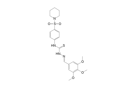 4-[p-(PIPERIDINOSULFONYL)PHENYL]-3-THIO-1-(3,4,5-TRIMETHOXYBENZYLIDENE)SEMICARBAZIDE