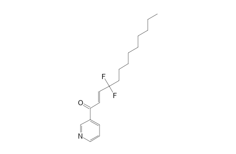 4,4-DIFLUORO-1-(PYRIDINE-3-YL)-TRIDEC-2-EN-1-ONE