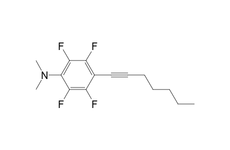 1-[4-(N,N-DIMETHYLAMINO)-2,3,5,6-TETRAFLUOROPHENYL]-1-HEPTYNE