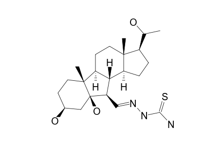 3-BETA,5-BETA,20-TRIHYDROXY-6-BETA-THIOSEMICARBAZONE-B-NOR-PREGNANE