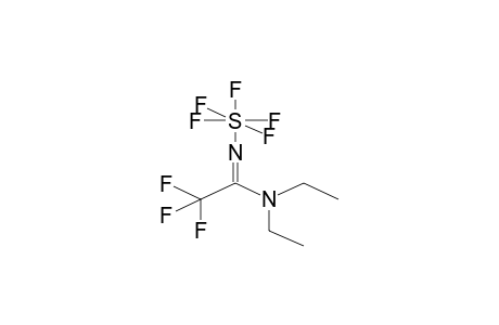 1-DIETHYLAMINO-2,2,2-TRIFLUOROETHYLIDENEAMINOSULPHUR PENTAFLUORIDE