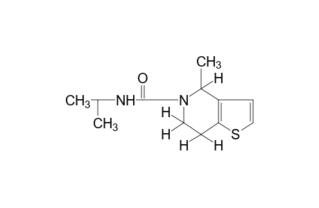 N-isopropyl-4-methyl-4,5,6,7-tetrahydrothieno[3,2-c]pyridine-5-carboxamide