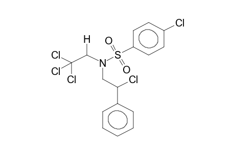 N-(2,2,2-TRICHLOROETHYL)-N-(2-PHENYL-2-CHLOROETHYL)(PARA-CHLOROPHENYL)SULPHAMIDE