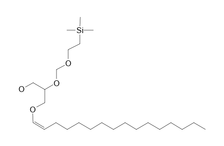 1-O-1'-(Z)-HEXADECENYL-2-(2-TRIMETHYLSILANYLETHOXYMETHYL)-RAC-GLYCEROL