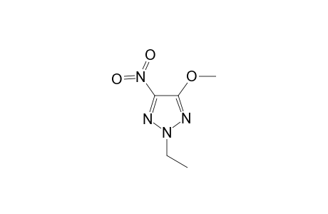 2-ethyl-4-methoxy-5-nitro-2H-1,2,3-triazole