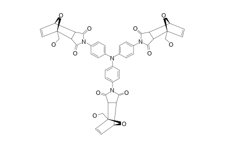 (EXO,EXO,EXO)-TRIS-[4-(1-HYDROXYMETHYL-3,5-DIOXO-10-OXA-4-AZA-TRICYCLO-[5.2.1.0(2,6)]-8-DECENYL)-PHENYL]-AMINE