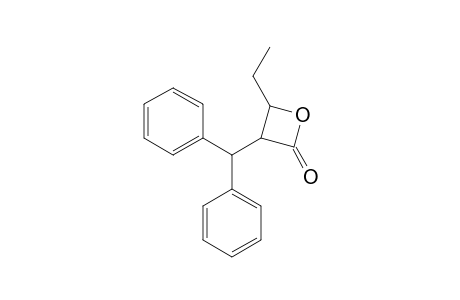 TRANS-3-(1,1-DIPHENYLMETHYL)-4-ETHYL-OXETAN-2-ONE