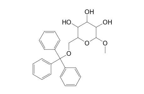 .alpha.-Methyl 6-O-tritylmannoside