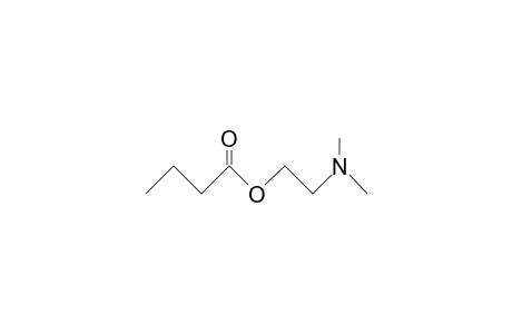 Butyric acid, 2-dimethylamino-ethyl ester