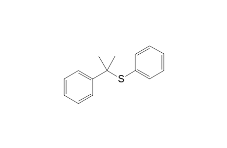 Phenyl(2-phenylpropan-2-yl)sulfane