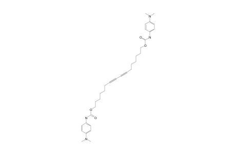 7,9-HEXADECADIYNE-1,16-DIYL_BIS-N-(4-DIMETHYLAMINOPHENYL)-CARBAMATE