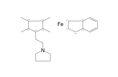 Iron, (.eta.-5-indenyl)-.eta.-5-[1,2,3,4-tetramethyl-5-[2-(pyrrolidin-1-yl)ethyl]cyclopentadienyl]-