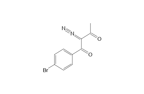 1-(p-bromophenyl)-2-diazo-1,3-butanedione