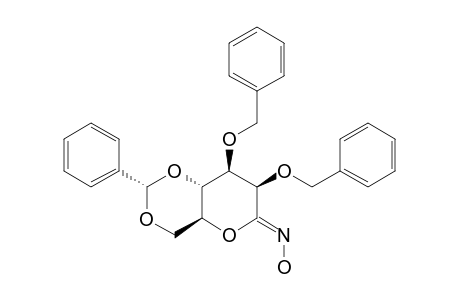 2,3-DI-O-BENZYL-4,6-O-BENZYLIDENE-D-MANNOHYDROXIMO-1,5-LACTONE