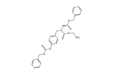 N-CARBOXY-L-TYROSINE, N-BENZYL ETHYL ESTER, BENZYL CARBONATE