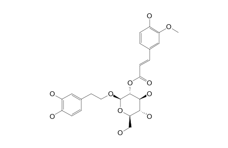 BACOPASIDE-B;3,4-DIHYDROXYPHENYLETHYL-ALCOHOL-(2-O-FERULOYL)-BETA-D-GLUCOPYRANOSIDE