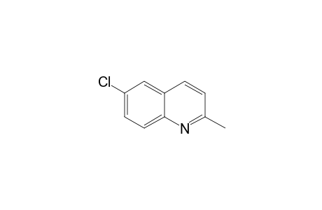 6-Chloro-2-methylquinoline