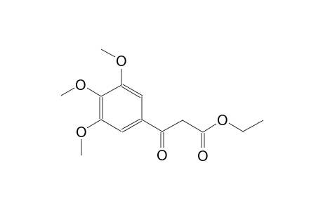 (3,4,5-trimethoxybenzoyl)acetic acid, ethyl ester