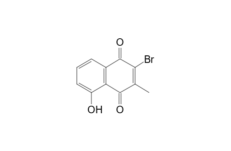 2-Bromo-5-hydroxy-3-methyl-1,4-naphthoquinone