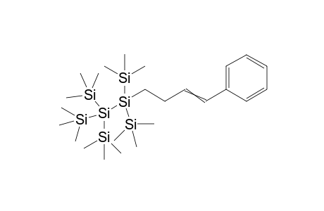 1,1,1,4,4,4-hexamethyl-2-(4-phenylbut-3-enyl)-2,3,3-tris(trimethylsilyl)tetrasilane