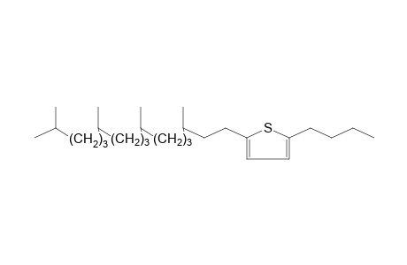 THIOPHENE, 2-BUTYL-5-(3,7,11,15-TETRAMETHYLHEXADECYL)-