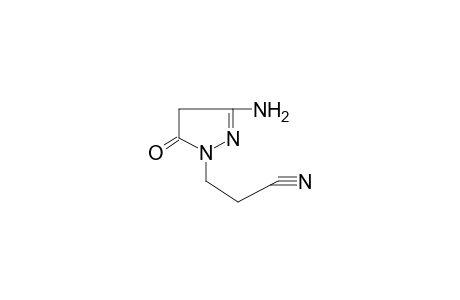 3-amino-5-oxo-2-pyrazoline-1-propionitrile