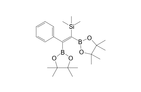 (Z)-Trimethyl[2-phenyl-1,2-bis(4,4,5,5-tetramethyl-1,3,2-dioxaborolan-2-yl)vinyl]silane