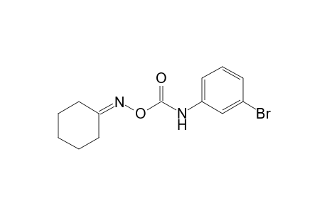 cyclohexanone, O-[(m-bromophenyl)carbamoyl]oxime